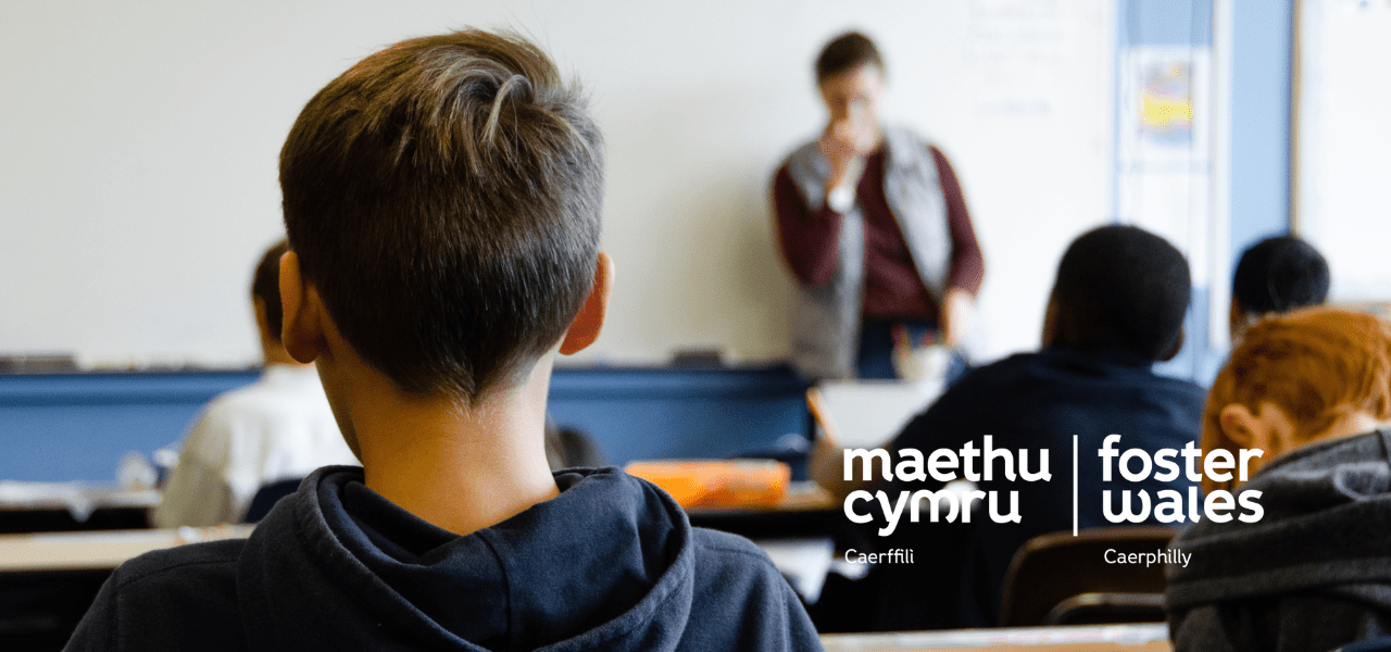 Foster Wales coping with back to school anxiety classroom image