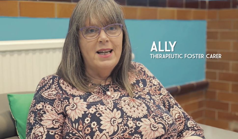 Therapeutic foster carer woman